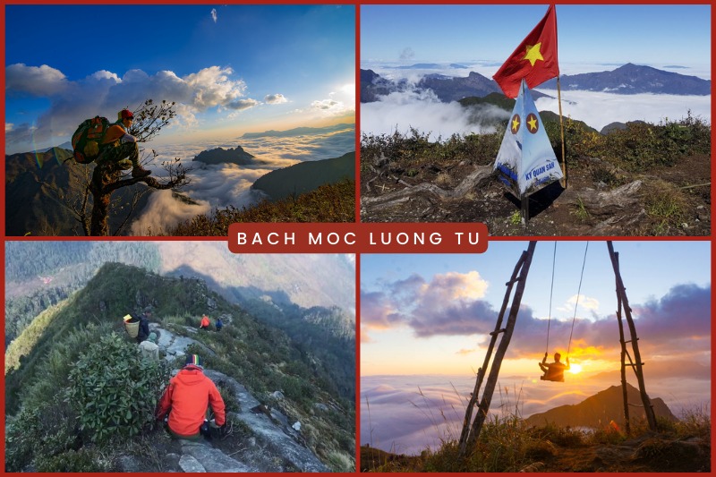 Bach Moc Luong Tu - Dawn in the clouds in Vietnam